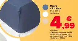 Carrefour Bajera microfibra oferta