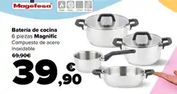 Carrefour MAGEFESA Batería de cocina 6 piezas Magnific oferta