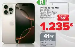 Carrefour iPhone 16 Pro Max oferta