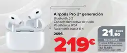 Carrefour Airpods Pro 2ª generación oferta