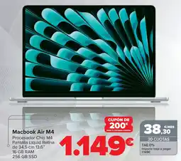 Carrefour Macbook Air M4 oferta