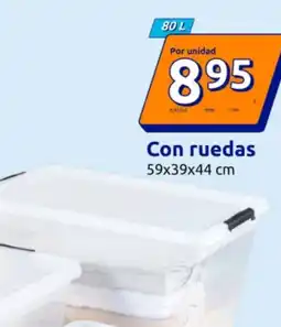 Action Con ruedas 59x39x44 cm oferta