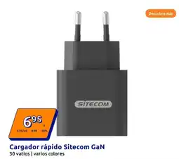 Action SITECOM Cargador rápido GaN oferta