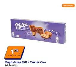 Action MILKA Magdalenas Tender Cow oferta