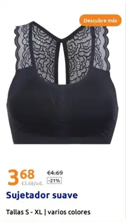 Action Sujetador suave oferta