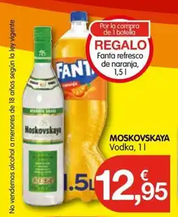CashDiplo MOSKOVSKAYA Vodka oferta