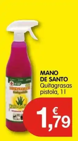 CashDiplo MANO DE SANTO Quitagrasas pistola oferta