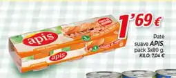 Alsara Supermercados APIS Paté suave oferta