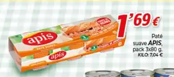 Alsara Supermercados APIS Paté suave oferta
