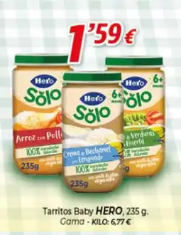 Alsara Supermercados HERO Tarritos Baby oferta