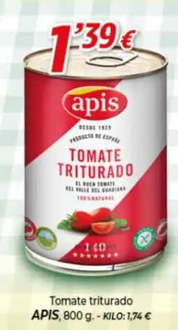 Alsara Supermercados APIS Tomate triturado oferta