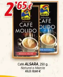 Alsara Supermercados ALSARA Café Natural o Mezcla oferta
