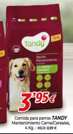 Alsara Supermercados TANDY Comida para perros Mantenimiento Carne/Cereales oferta