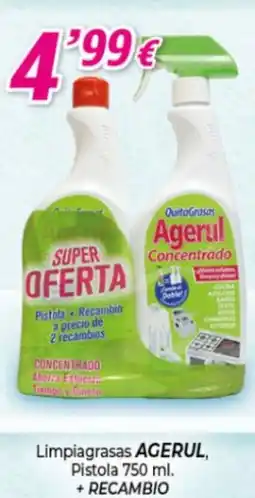 Alsara Supermercados AGERUL Limpiagrasas oferta