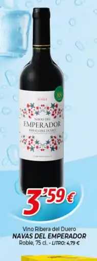 Alsara Supermercados NAVAS DEL EMPERADOR Vino Ribera del Duero oferta