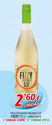 Alsara Supermercados FIZZY Vino Frizzante Verdejo 5.5° oferta