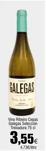 Cash FROIZ Vino Ribeiro Cepas Galegas Selección Treixadura oferta
