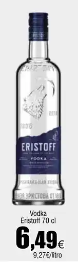 Cash FROIZ ERISTOFF Vodka oferta