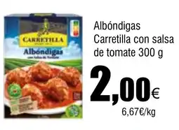 Cash FROIZ CARRETILLA Albóndigas con salsa de tomate oferta