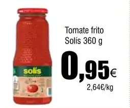 Cash FROIZ SOLIS Tomate frito oferta