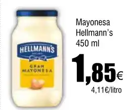 Cash FROIZ HELLMANN'S Mayonesa oferta