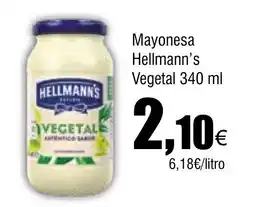Cash FROIZ HELLMANN'S Mayonesa Vegetal oferta