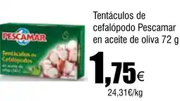 Cash FROIZ PESCAMAR Tentáculos de cefalópodo en aceite de oliva oferta