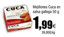Cash FROIZ CUCA Mejillones en salsa gallega oferta