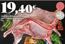 Gadis Lechazo Entero o Medios con Cabeza o Asadura oferta
