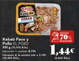 Gadis EL POZO Kebab Pavo y Pollo oferta