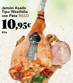 Gadis TELLO Jamón Asado Tipo Westfalia con Pata oferta
