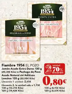 Gadis EL POZO 1954 Fiambre oferta