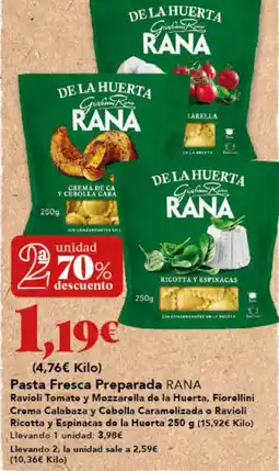 Gadis RANA Pasta Fresca Preparada oferta