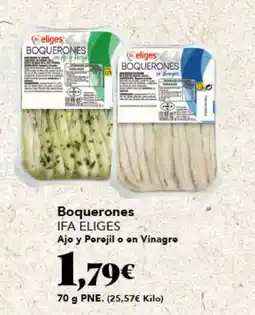 Gadis IFA ELIGES Boquerones Ajo y Porojil o on Vinagro oferta