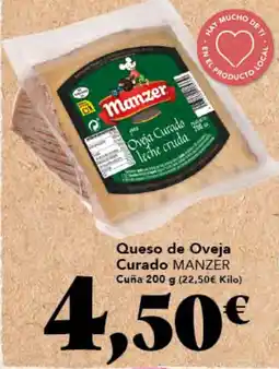 Gadis MANZER Queso de Oveja Curado oferta