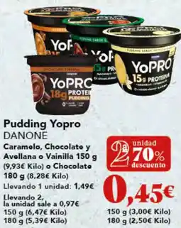 Gadis DANONE Pudding Yopro oferta