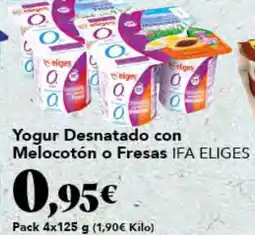 Gadis IFA ELIGES Yogur Desnatado con Melocotón o Fresas oferta