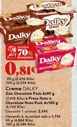 Gadis DALKY Crema Dúo Chocolate oferta