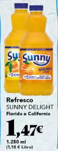 Gadis SUNNY DELIGHT Refresco Florida o California oferta