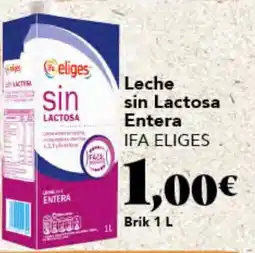 Gadis IFA ELIGES Leche sin Lactosa Entera oferta