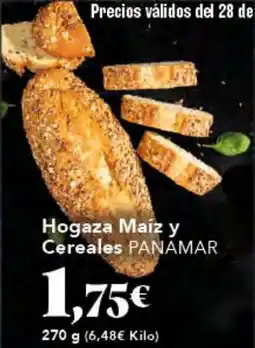 Gadis PANAMAR Hogaza Maiz y Cereales oferta