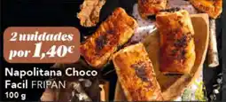 Gadis FRIPAN Napolitana Choco Facil oferta