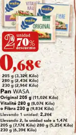 Gadis WASA Pan oferta