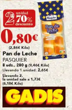 Gadis PASQUIER Pan de Leche oferta