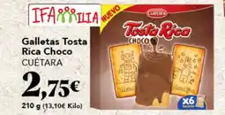 Gadis CUÉTARA Galletas Tosta Rica Choco oferta