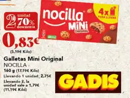 Gadis NOCILLA Galletas Mini Original oferta