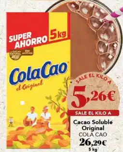 Gadis COLA CAO Cacao Soluble Original oferta
