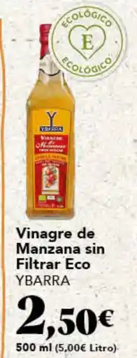 Gadis YBARRA Vinagre de Manzana sin Filtrar Eco oferta