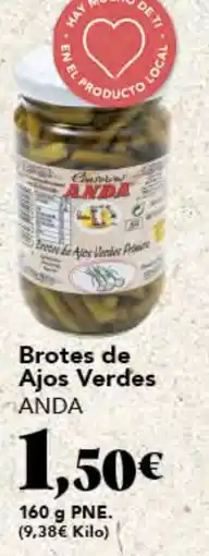 Gadis ANDA Brotes de Ajos Verdes oferta