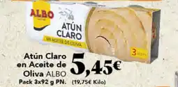 Gadis ALBO Atún Claro en Aceite de Oliva oferta